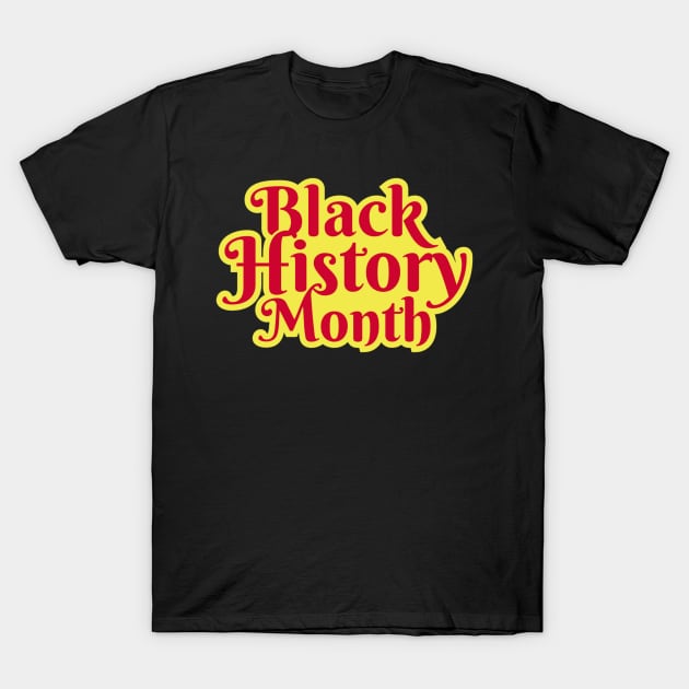 Black History Month Celebrate Black Lives T-Shirt by Little Duck Designs